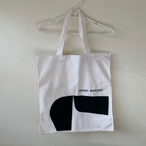 Isabel marant canvas tote bag
